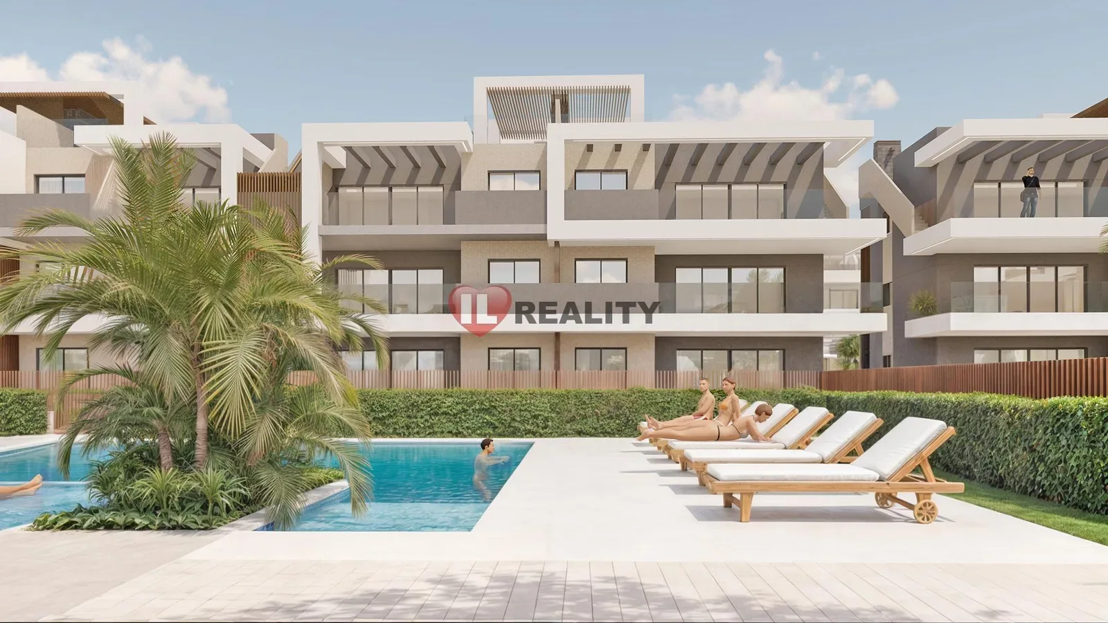 Luxusní investiční apartmán 4+kk, Torre de la Horadada, bazén, spa, 200 m od moře — fotografie 1