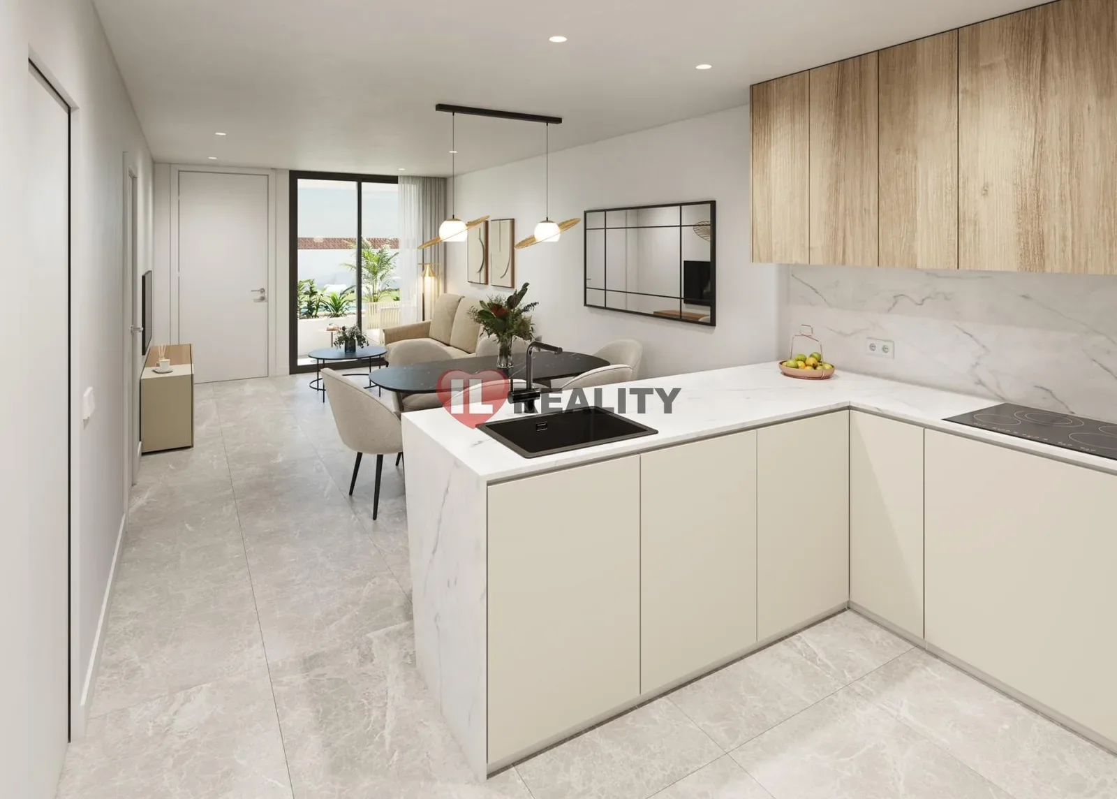 Prodej moderní apartmány, 3+kk, Pilar de la Horadada, bazén, jacuzzi, parkování — fotografie 1