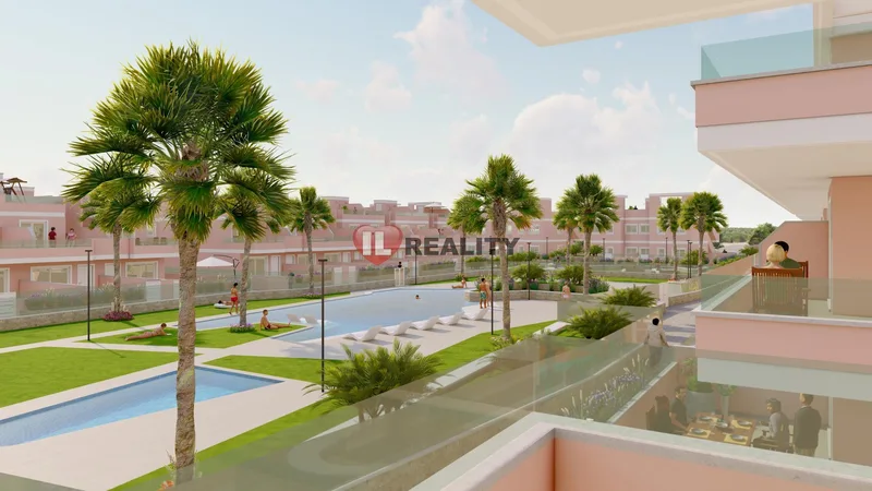 Prodej nové apartmány 4+kk, terasy, bazén Pilar de la Horadada, dokončení prosinec 26 a léto 27